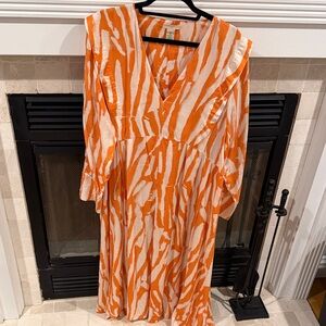 H&M lyocell dress size large oversized